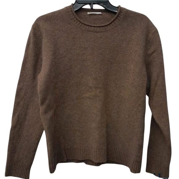 Marine Layer Merino Wool Blend Brown Sweater – Size‎ L – Soft & Stylish Knitwear - Picture 1 of 4
